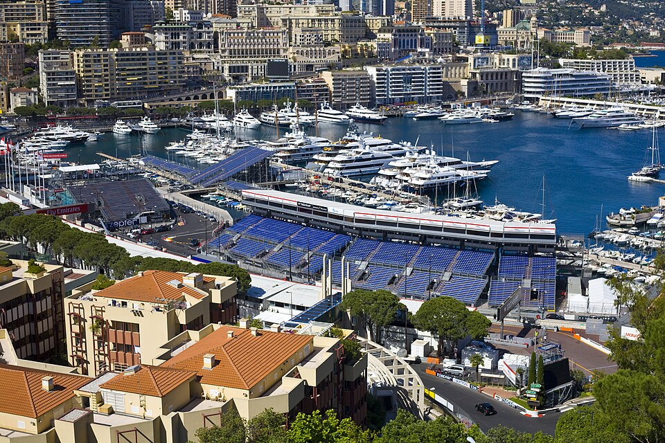 Port de Monte-Carlo et circuit du Grand Prix