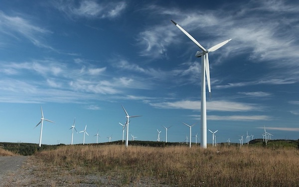 Éoliennes à Cap-Chat, Québec, Canada