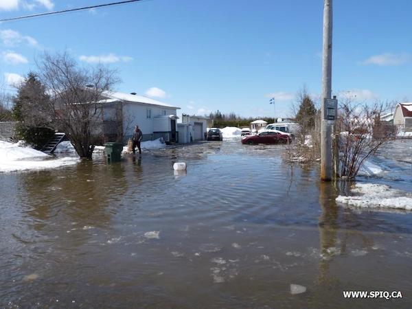 Inondations rivière St-Charles, 2014