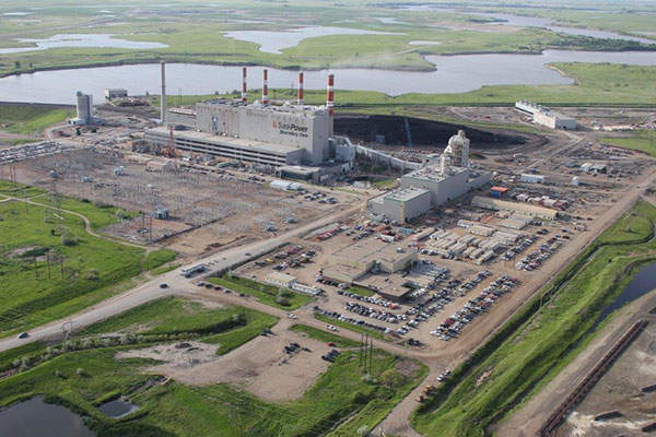 Le projet de captage de carbone de la centrale de Boundary Dam, à Estevan, en Saskatchewan